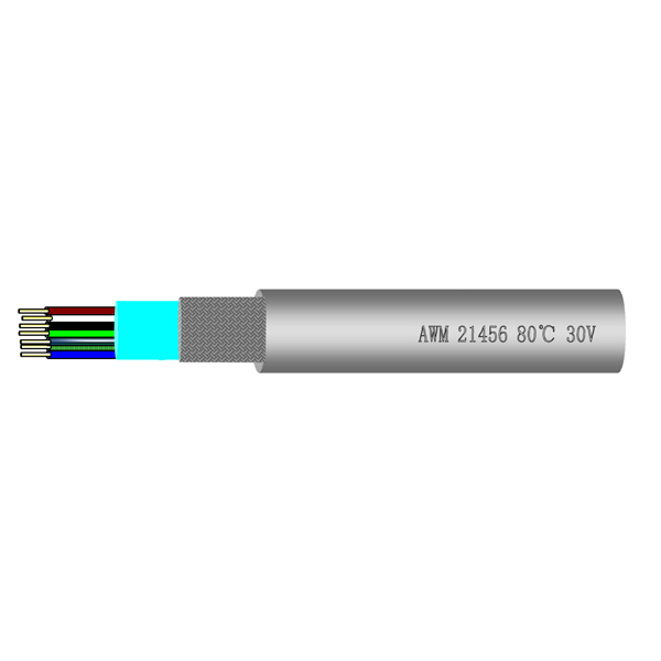 UL21456  Halogen Free Multi-ConduCtor Shielded cable
